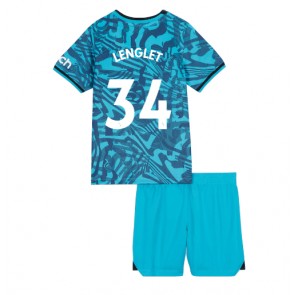 Tottenham Hotspur Clement Lenglet #34 kläder Barn 2022-23 Tredje Tröja Kortärmad (+ korta byxor)